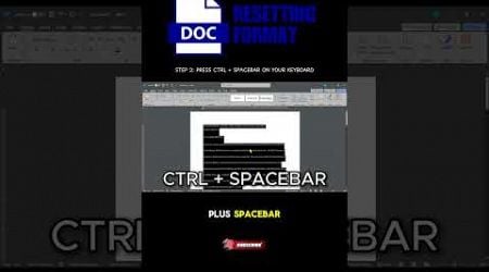 How to Reset Format in Microsoft Word | The Easiest Way #microsoftword #microsoft #office365
