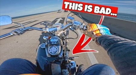 Cross Country Motorcycle Journey on the Worst Harley Ever