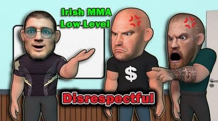 Khabib trashes Irish MMA