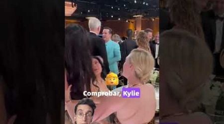 Kylie Jenner ignorada por Demi Moore en los Golden Globes #kylie #goldenglobes #timotheechalamet