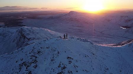 Frost, ice and lying snow will persist in some areas of Donegal all day today