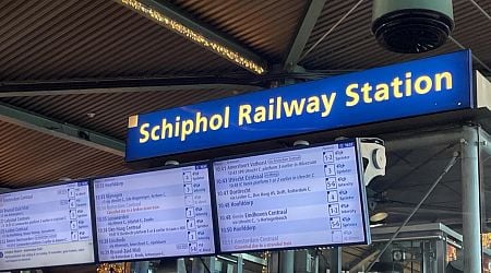 Train disruptions expected near Amsterdam, Schiphol from Jan. 10-13