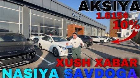 Xushxabar BYD salonda narxlar quladi BYD narxlari 2024