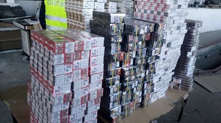 Bulgarian Customs Officers Seize Contraband Cigarettes