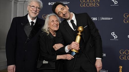 Adrien Brody Dedicates Golden Globe Win to His Hungarian Ancestors