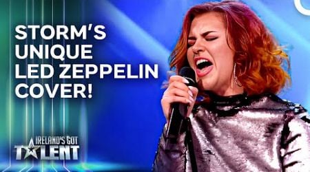 Storm&#39;s Unique Led Zeppelin Cover SHOOK the Judges! | Ireland&#39;s Got Talent