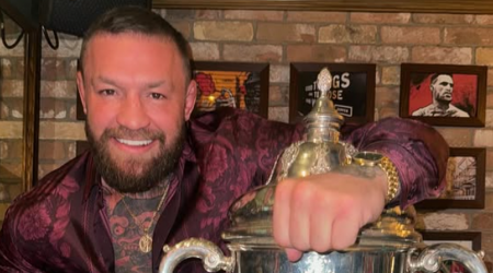 Conor McGregor Instagram blunder as he shares photos with famous trophy