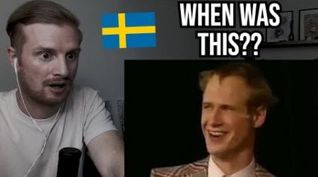 Reaction To Robert Gustafsson - Chlorine (Swedish Comedy)