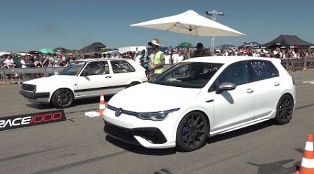 Volkswagen Golf 8 R HPerformance vs Volkswagen Golf 2 VR6 Turbo