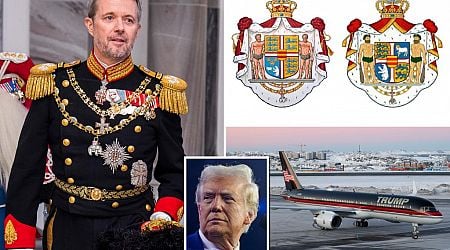 King of Denmark trolls Trump by changing royal coat of arms to feature Greenland