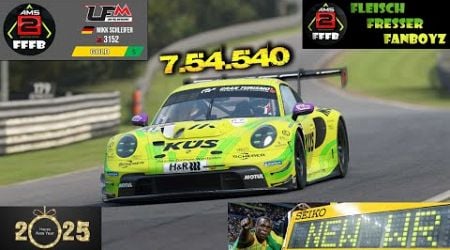 Happy new year 2025 and happy new WR GT3 Nordschleife 24h AMS 2