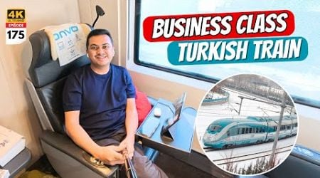 EP 175 Turkish Business Class High Speed Luxury Train &amp; New Year Celebrations in Istanbul