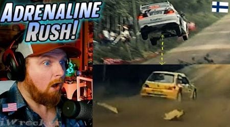 NASCAR Fan Reacts to WRC Rally Finland 2000 PURE SOUND &amp; Jumps!