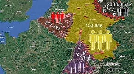 The Rise of Luxembourg using Google Earth