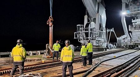 Anchor of Eagle S recovered from Gulf of Finland