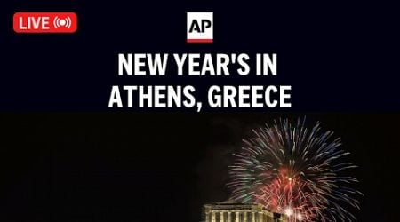 Greece New Year 2025: LIVE in Athens