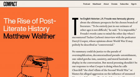 The Rise of Post-Literate History