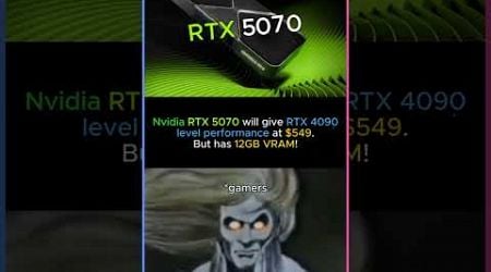 Nvidia RTX 5070 will give RTX 4090 level performance at $549