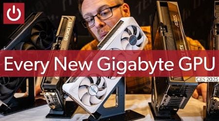 Gigabyte Has RTX 50 Series &amp; Radeon RX 9000 On Full Display