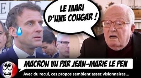 Jean-Marie Le Pen : ses meilleures SAILLIES contre Emmanuel Macron.