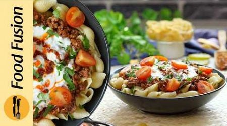 Viral Turkish Pasta Recipe by Food Fusion