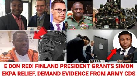 Finland Police Grant Simon Ekpa Pardon, Invites Nig Army CDS Musa For Evidence-Video