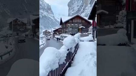 Winter Wonderland in Switzerland