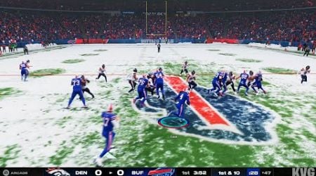 Madden NFL 25 - Denver Broncos vs Buffalo Bills - Gameplay (PS5 UHD) [4K60FPS]