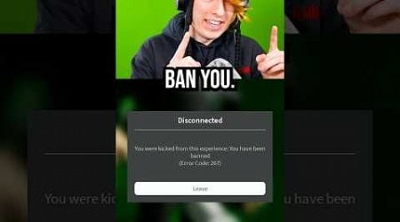 THIS ROBLOX GAME BANS YOU...