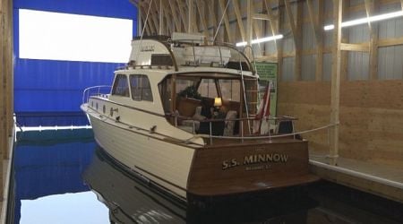 S.S. Minnow, a piece of TV history, still afloat in Nanaimo