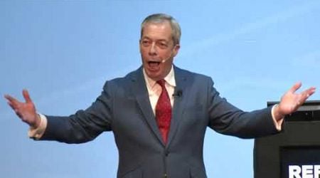 Watch again: UK Reform leader Farage addresses party conference