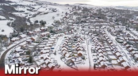 Temperatures plummet to minus 5C as cold snap continues to grip UK