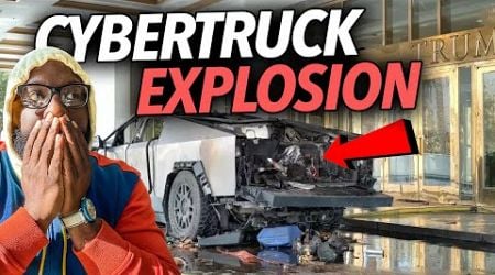 Tesla Cybertruck Explosion In Front of Trump&#39;s Hotel In Las Vegas... Was It Connected To New Orleans