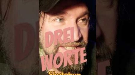 Drei Worte#shorts#sketchup#dietherkrebs #comedy#german