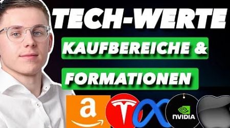 Tech-Aktien: Kurzfristige Formationen, mittel- bis langfristige Potentiale!