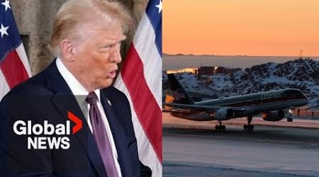 Trump won&#39;t rule out military, economic action to acquire Greenland