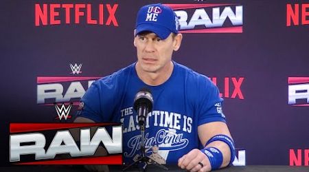 John Cena lays out plans for Farewell Tour: Raw on Netflix Post-Show highlights, Jan. 6, 2025