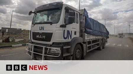 UN warns Gaza aid work at &#39;breaking point&#39; | BBC News