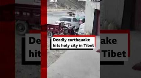 The Chinese military has launched rescue efforts after an earthquake hit the Tibet region. #BBCNews