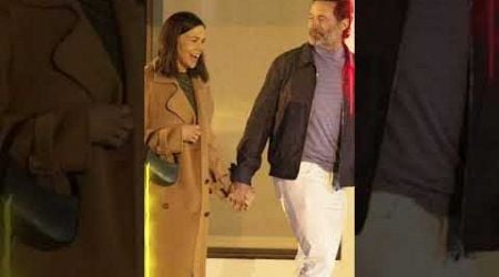 Hugh Jackman and Sutton Foster confirm their romance as they hold hands on dinner date