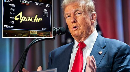 Trump blasts UK windfall tax after Apache announces it will leave North Sea