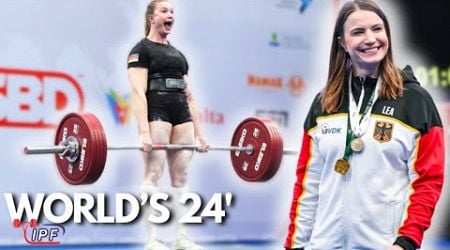 LEA SCHREINER - POWERLIFTING MOTIVATION - WORLD CHAMPIONSHIP 2024 LITHUANIA