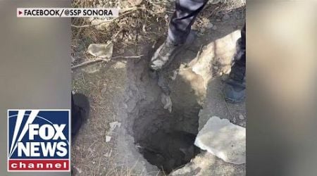 Officials uncover secret drug tunnel near border wall