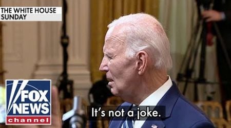 Biden scolds reporters at White House: &#39;This is who Joe Biden is&#39;