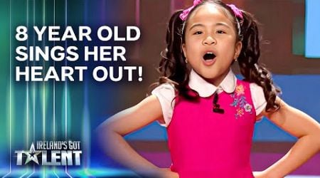 8 Year Old Sings Her Heart Out at Semi Finals! | Ireland&#39;s Got Talent