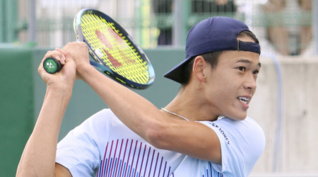 Tennis: Big-serving Rei Sakamoto living up to billing as top prospect