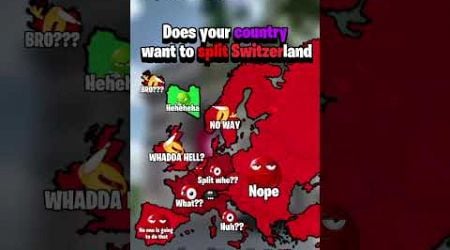 Does your country want to split Switzerland | IB: @NorthMapper2 #map #switzerland #libya #europe