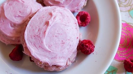 Raspberry Meltaway Cookies