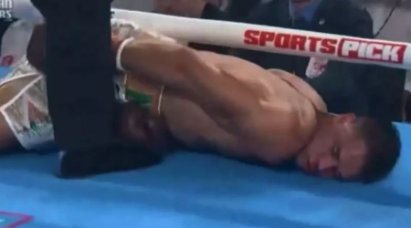 Boxer leaves fans concerned after brutal knockout victory