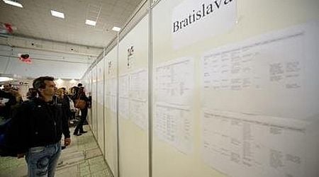 What were the most offered job positions in Slovakia last year?